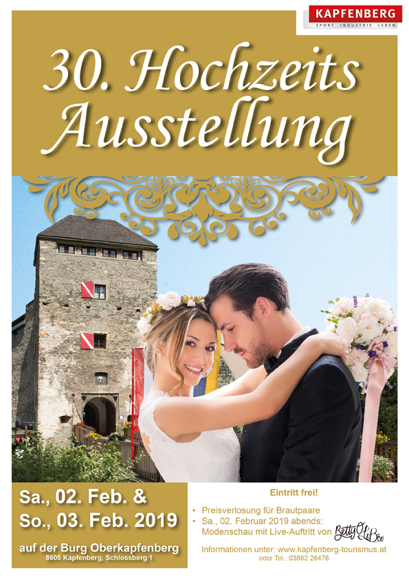 Hochzeitsausstellung auf der Burg Oberkapfenberg