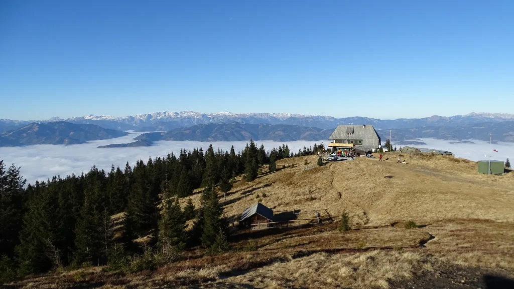 Rennfeld Wanderung ab Kapfenberg – Gipfel auf 1.629 m mit Panorama über die Hochsteiermark